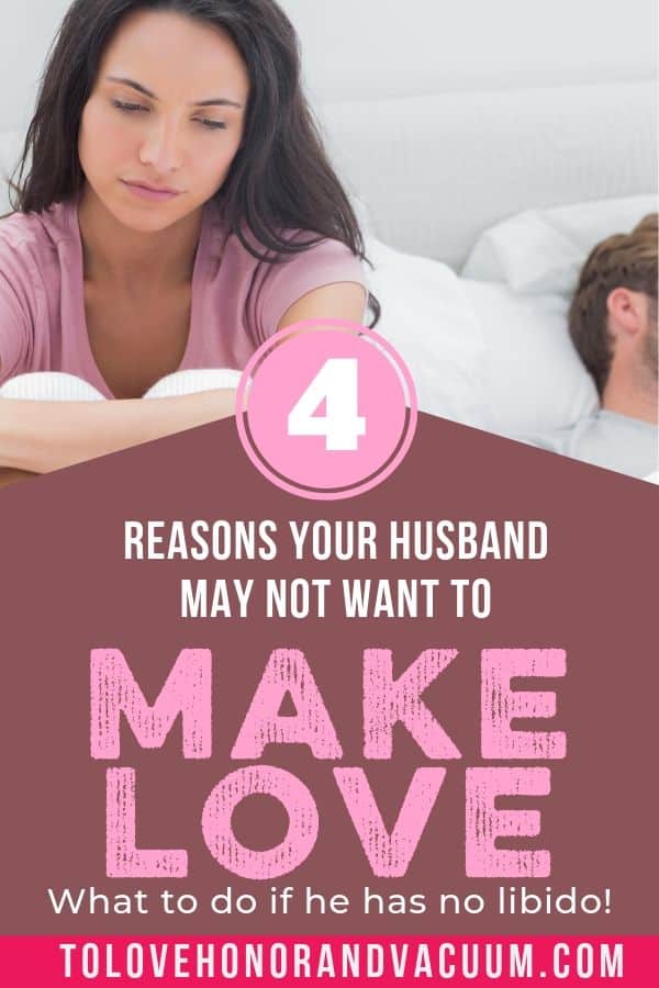 Why doesn't my husband want to make love? The first part of a 4-part series for women married to men with no libido. Understand why, learn to communicate, and see your marriage change!