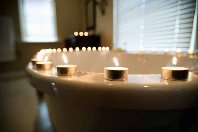 Telling your husband what you want in bed--sometimes it's easier to tell him in candlelight!