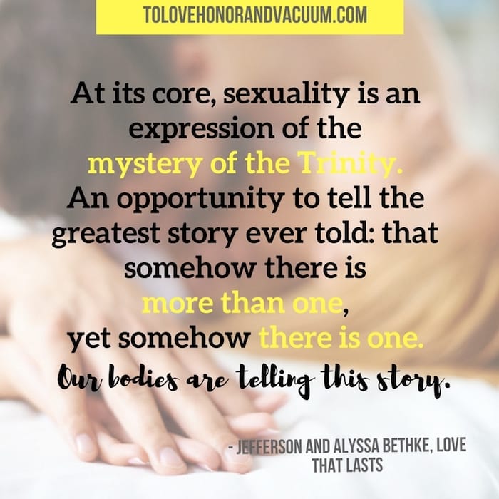 Quote from Jefferson and Alyssa Bethke on sexuality