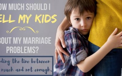 10 Tips for Talking to Your Kids About Your Marriage Problems