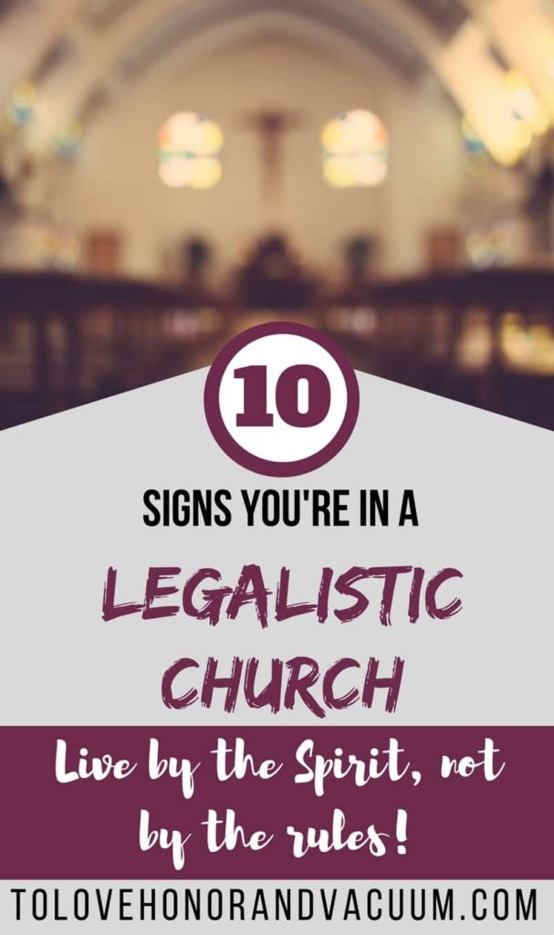 10 signs you may be focused more on rules than on Jesus