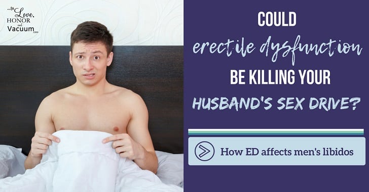 While usually women suffer from low libido, sometime men can suffer too! Here's how erectile dysfunction can become a problem in your marriage and what you can do about it.
