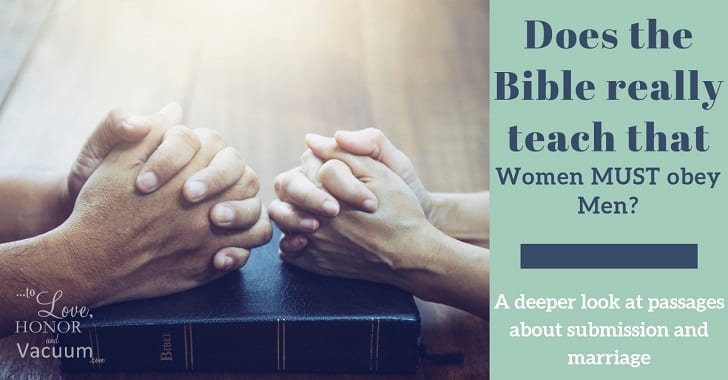 Does the bible actually say wives must always obey their husbands? Let's look at what the bible says when we interpret it through Jesus.