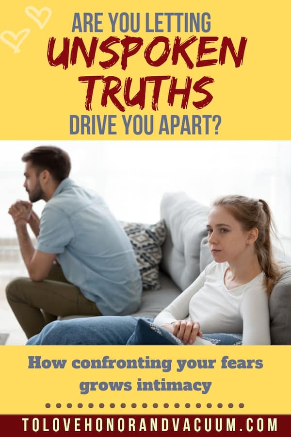 If you want to grow close in marriage, face your unspoken truths!