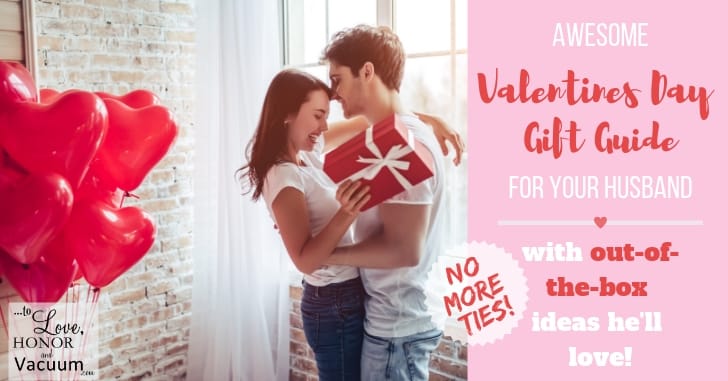 Valentine's Day gift ideas for your husband! Gifts for difficult to buy for husbands, gift ideas for husbands who don't seem to need anything! #marriage #valentinesday #giftguide #giftideas #husband #husbandgifts