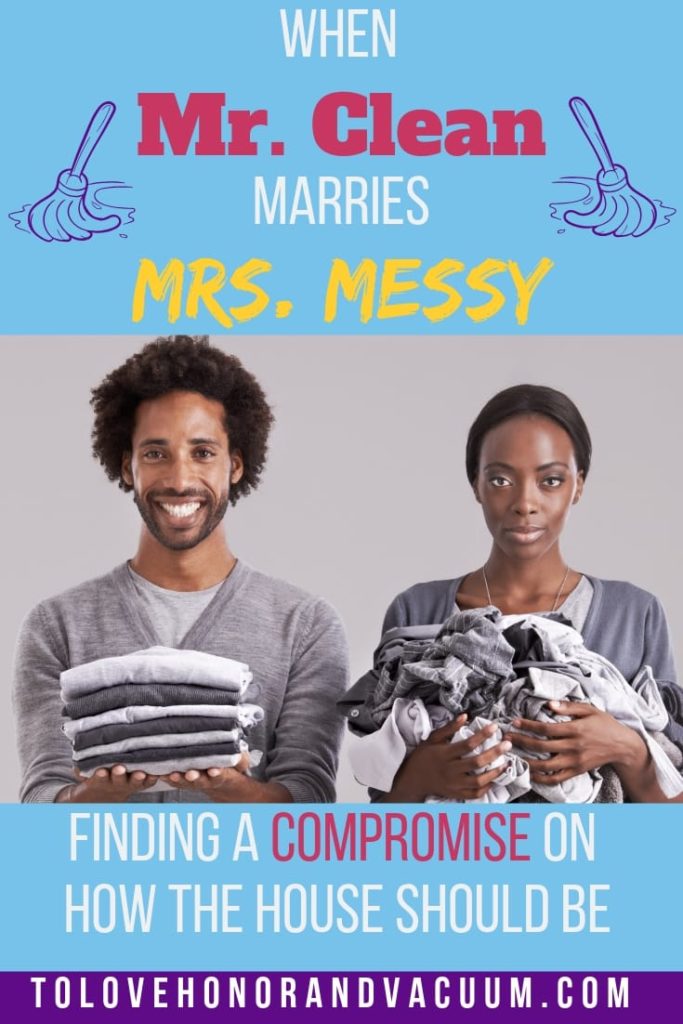 When Mr. Clean Marries Mrs. Messy: Resolving conflict over housework