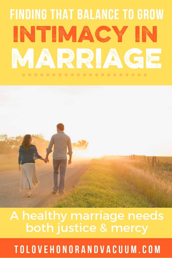 The Micah 6:8 Marriage: Finding the balance between justice and mercy