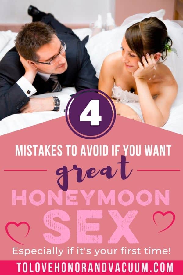 Your Christian Wedding Night: 4 mistakes to avoid if you want great wedding night sex! Honeymoon tips for Christians.
