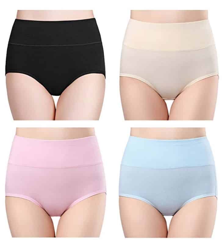 Mrat Seamless Lingerie High-waisted Briefs Smoothing Men's Soft Briefs  Underpants Knickers Shorts Underwear Women's Cotton Underwear Soft 
