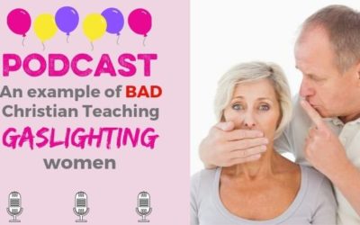 An Example of What Gaslighting Women Using the Bible Looks Like