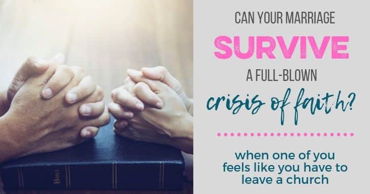 Can Your Marriage Survive a Crisis of Faith?