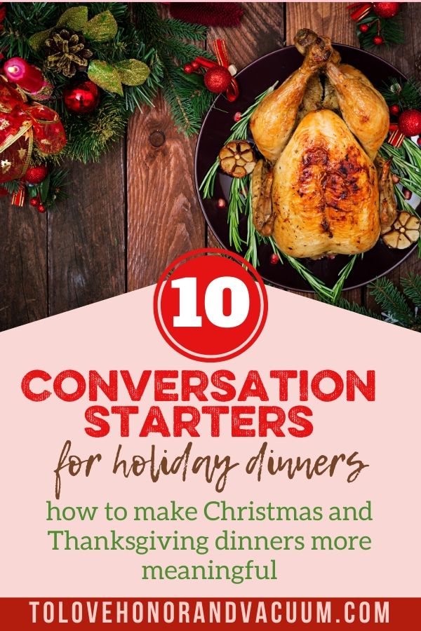 10 Conversation Starters for Christmas Dinners
