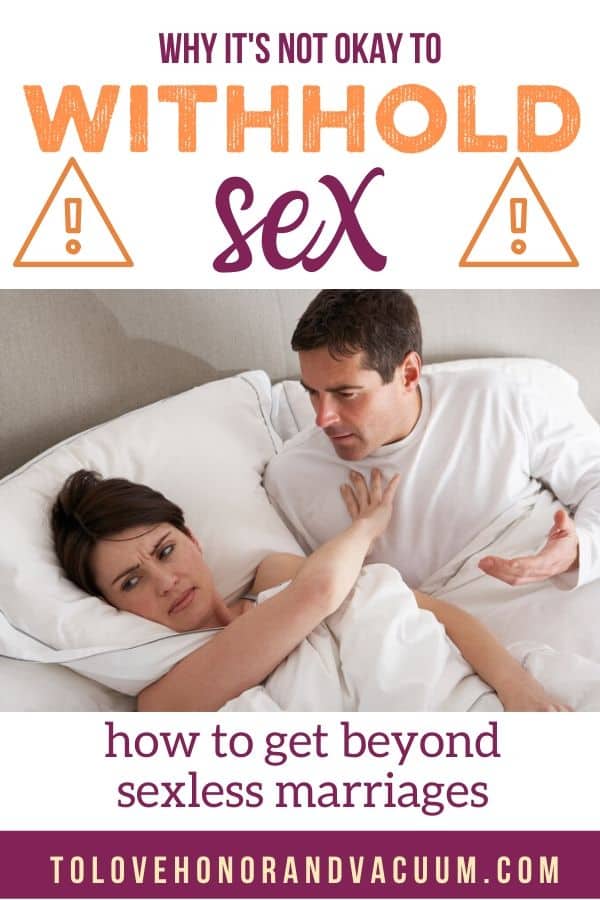 Is It Okay to Withhold Sex in Marriage? Lets Rethink Sexless Marriages