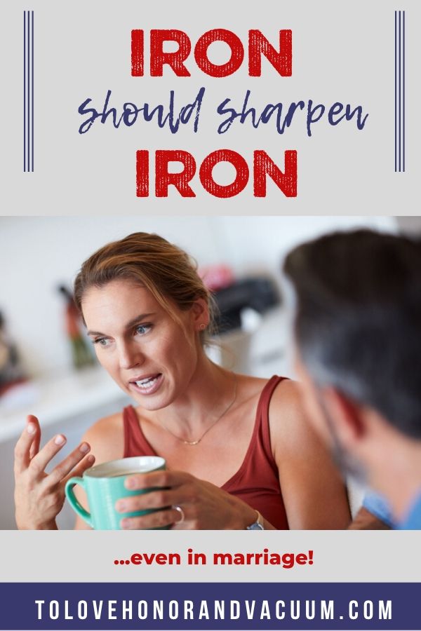 Iron Sharpens Iron in Marriage