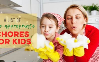 Age Appropriate Chores and Responsibilities for Kids