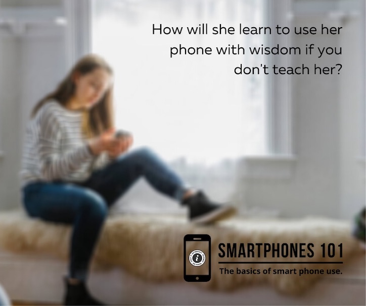 Preparing your kids to use smartphones well