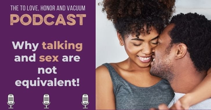 Are sex and talking the same level of intimacy?
