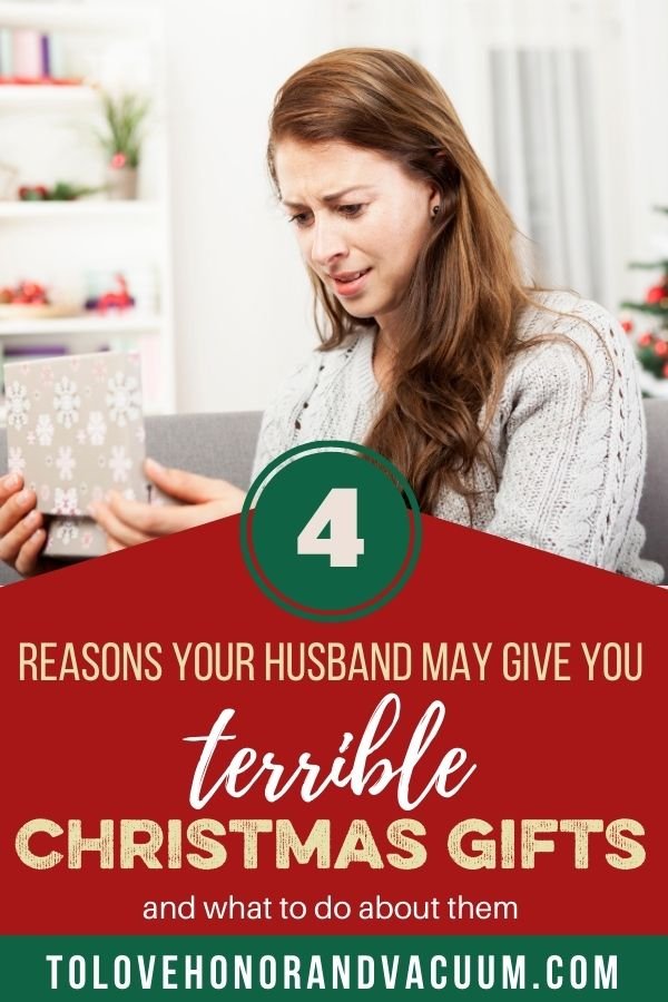 4 Reasons Husband Gave You Terrible Christmas Gifts
