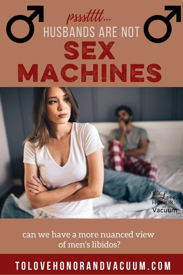 Men Are Not Sex Machines: Calling for a more nuanced view of male libido