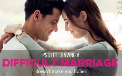 What If We Don’t Need to Suffer in Marriage to Be Made Holy?