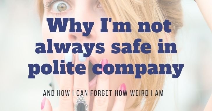 Why I'm Not Safe in Polite Company