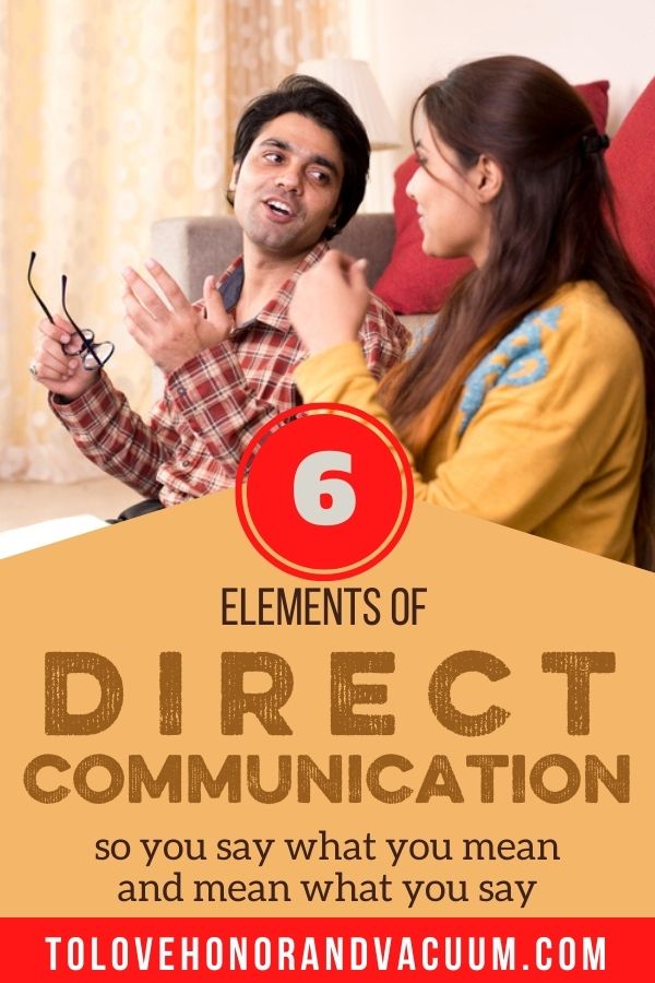 6 Elements of Direct Communication
