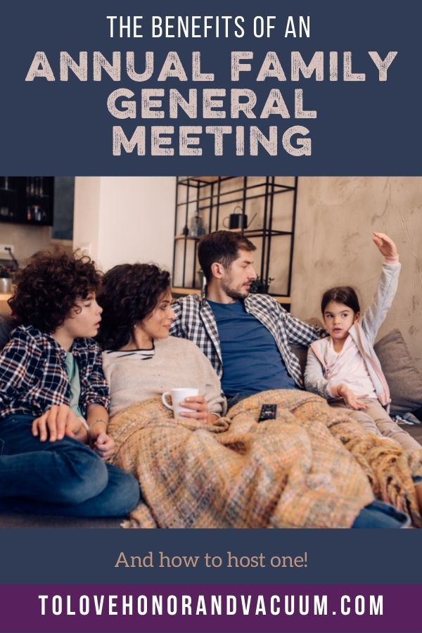 The Benefits of an Annual Family General Meeting