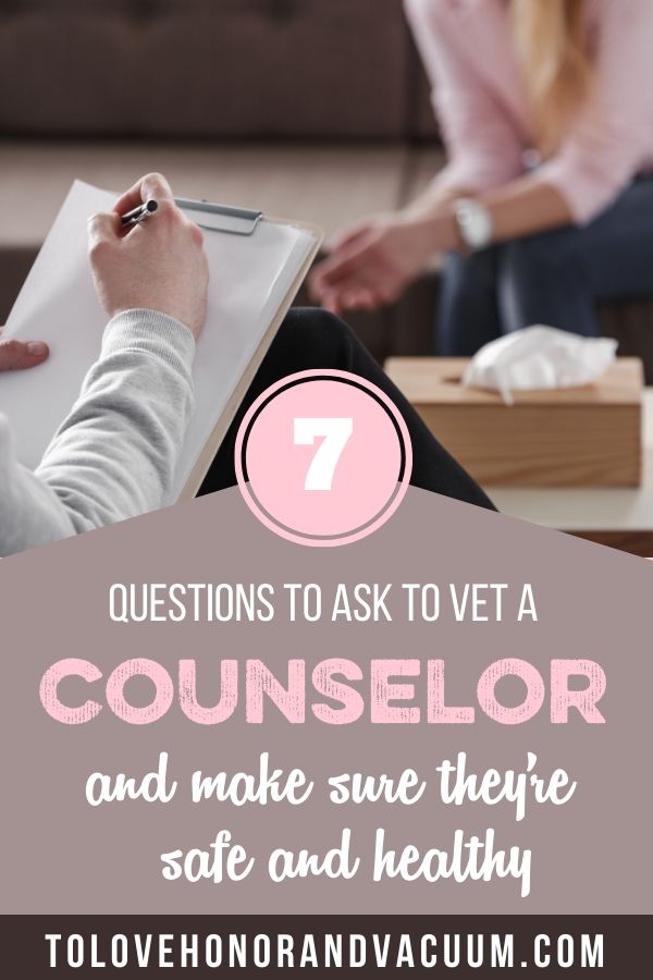 How to Vet a Marriage Counselor