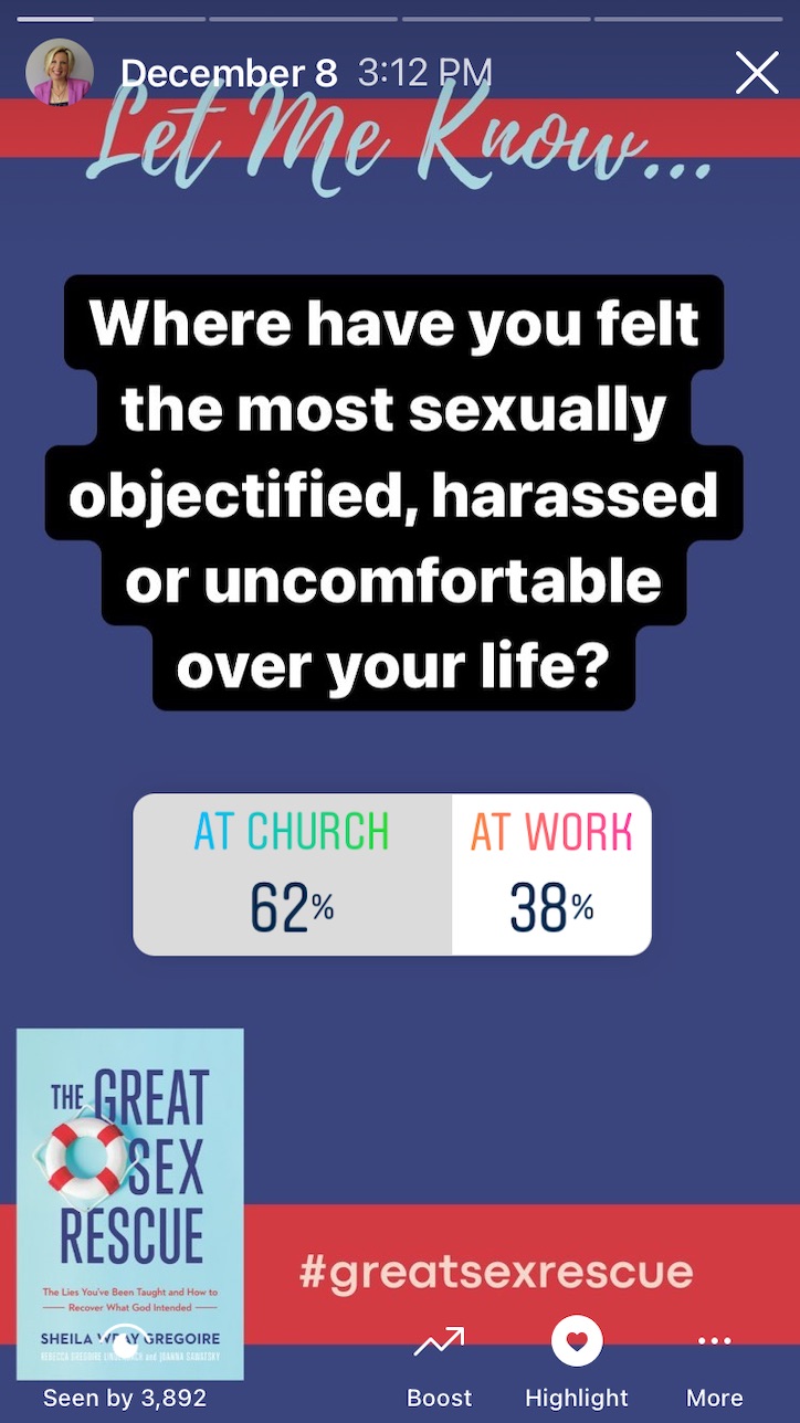 Instagram Poll Sexually Harassed at Church
