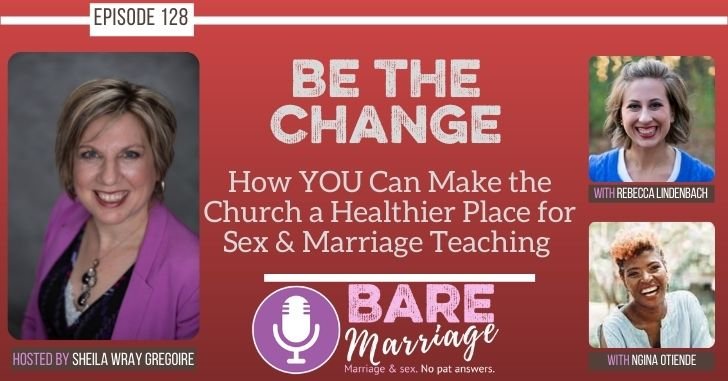 Be the Change about Marriage at your Church Podcast