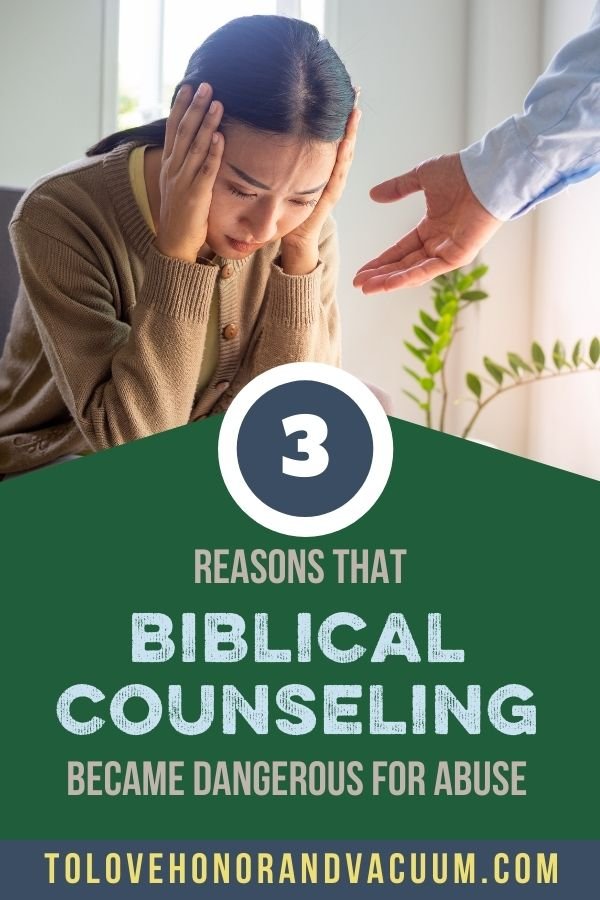 3 Reasons Biblical Counseling is Dangerous for Abuse