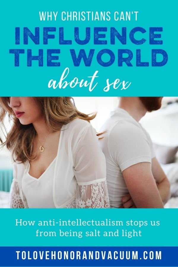 How evangelicals lost our influence in the world regarding sex