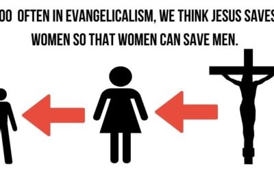 Do we Think Jesus Saves Women so Women Can Save Men?