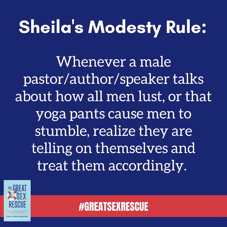 Modesty Rule Dont Sacrifice Girls