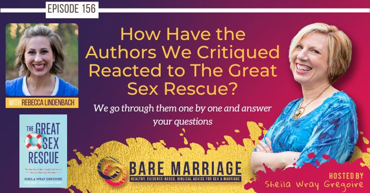 Authors We Critiqued for Great Sex Rescue Podcast