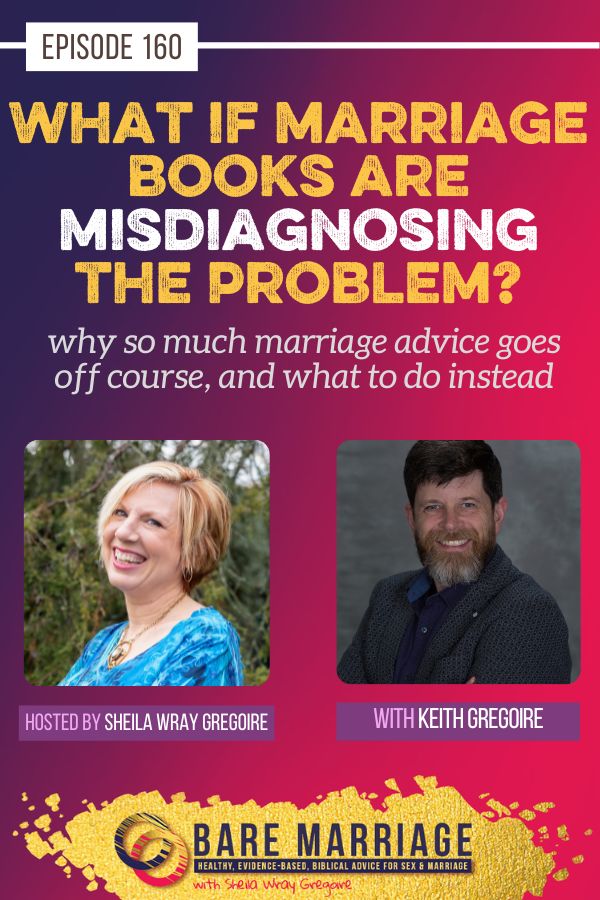 What if common marriage advice MISDIAGNOSES the problem in the relationship? here are some common marriage misdiagnoses and what we should be teaching instead!