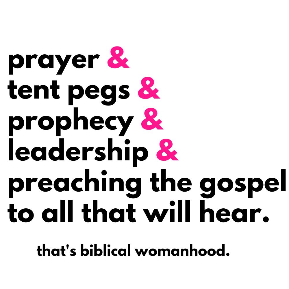 Be a Biblical Woman Merch