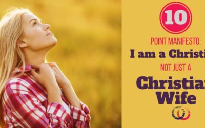 I Am Not Just a Christian Wife. I Am a Christian.