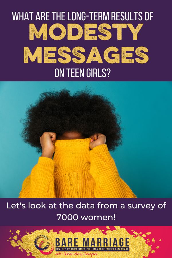 Long-Term Modesty Messages on Teen Girls