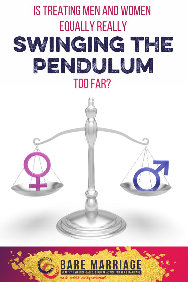 Swinging the Pendulum Between Men and Women