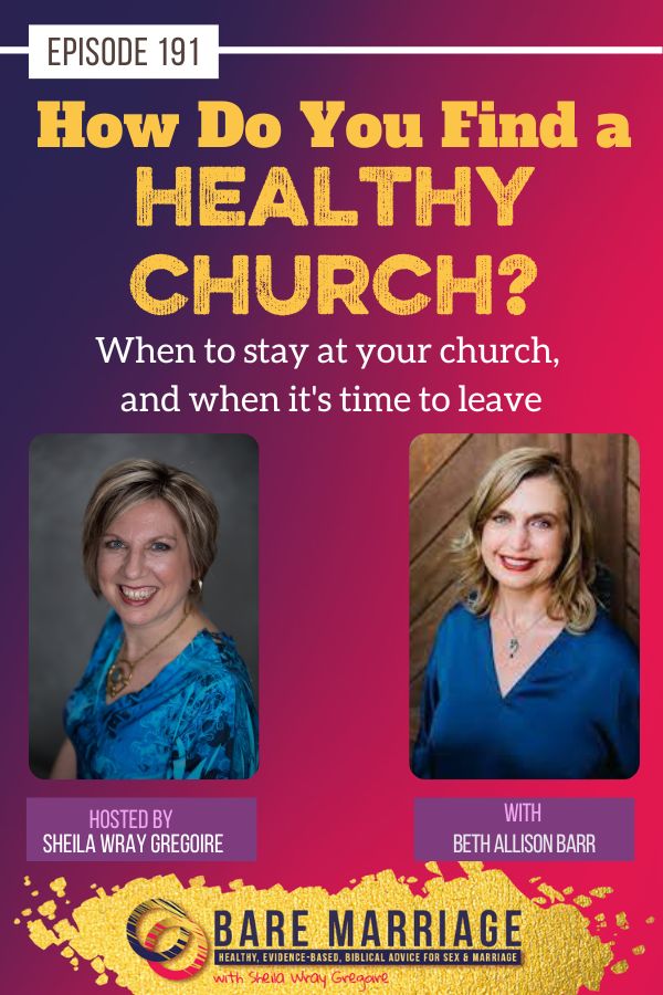 How do you find a healthy church featuring Beth Allison Barr