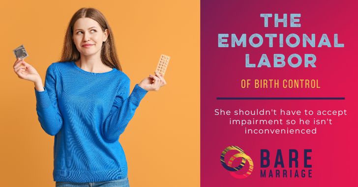 Let’s Talk Emotional Labour of Birth Control