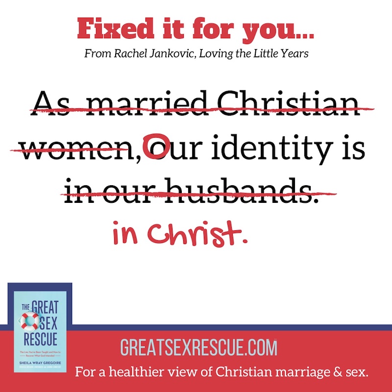 Fixed It for You from Pastors Wives