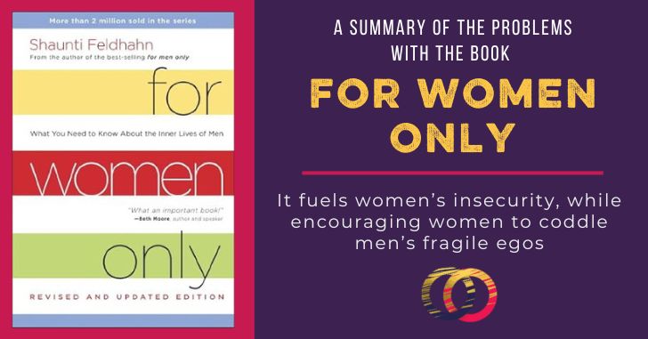Problems with For Women Only by Shaunti Feldhahn