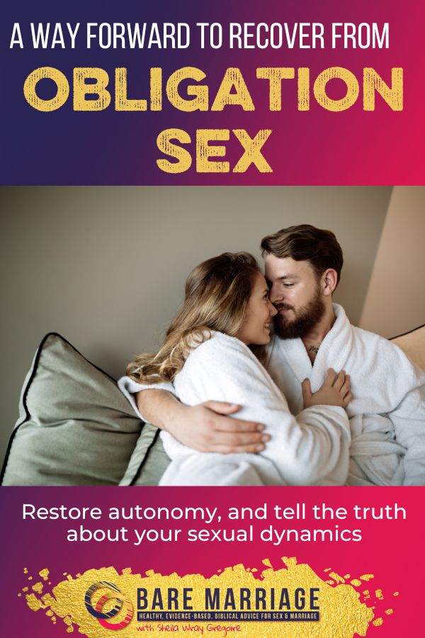 Recovery from Obligation Sex
