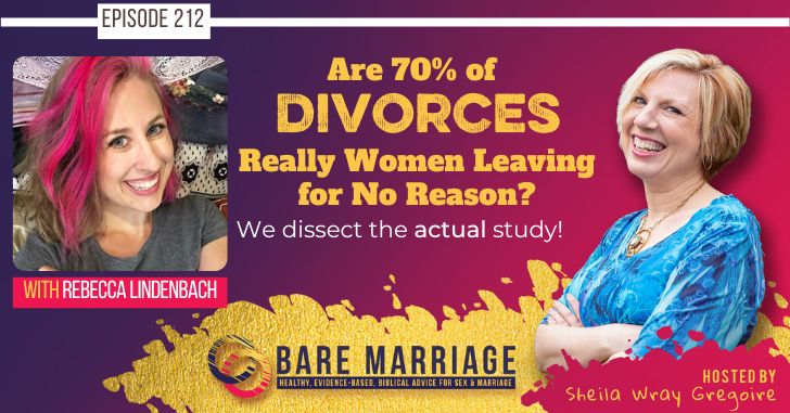 Do 70% of women who initiate divorce do so for no reason?
