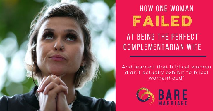 How One Failed at Being the Perfect Complementarian Wife