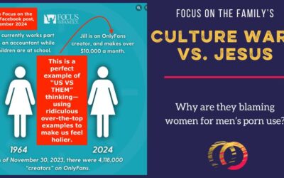 An Example of Culture Wars vs. Jesus from Focus on the Family