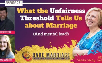 PODCAST: What the Unfairness Threshold Tells us About Marriage (And Mental Load!)