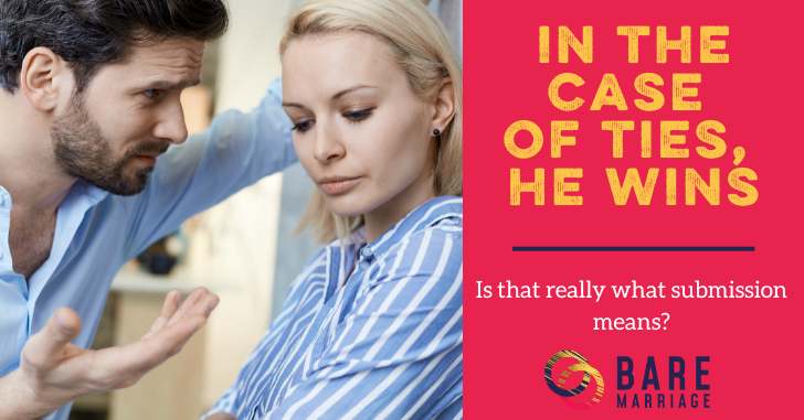 Is Submission in Marriage Really About Breaking Ties When You disagree?